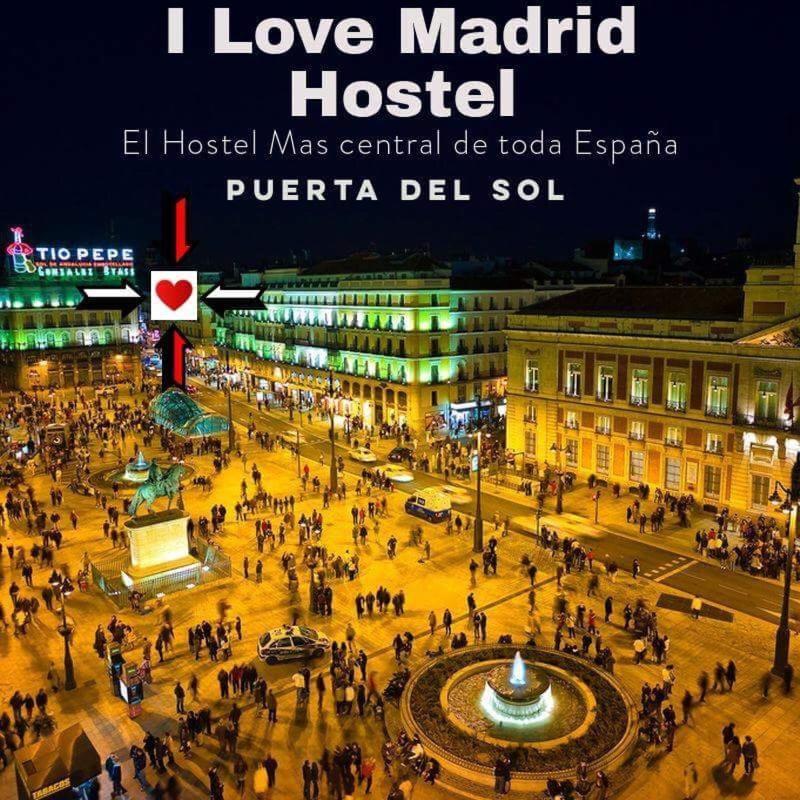 I Love Madrid Hostel מראה חיצוני תמונה
